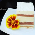 Karmelowo-jabułkowe ciasto bez pieczenia
