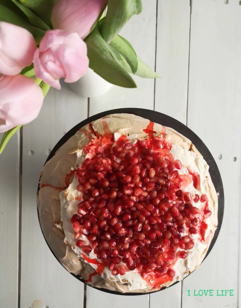 Pavlova z granatem
