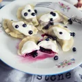 Pierożki z jagodami