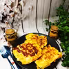 SZYBKIE GOFRY Z ZIEMNIAKÓW Z DNIA POPRZEDNIEGO NA SŁONO