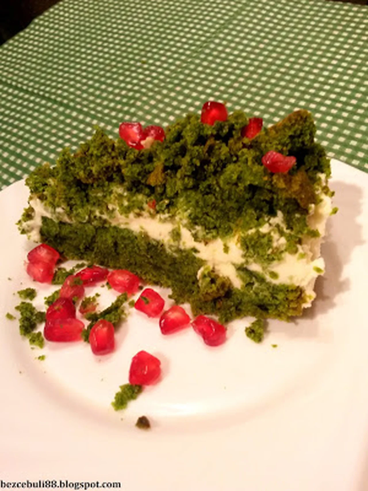 Ciasto ze szpinakiem Zielony mech