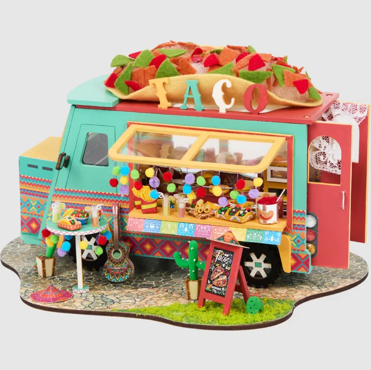 Zdjęcie Zrób to sam: urocze domki - miniaturki z Action za 44,95 zł! Kreatywna dekoracja z LED, która oczaruje każdego #4