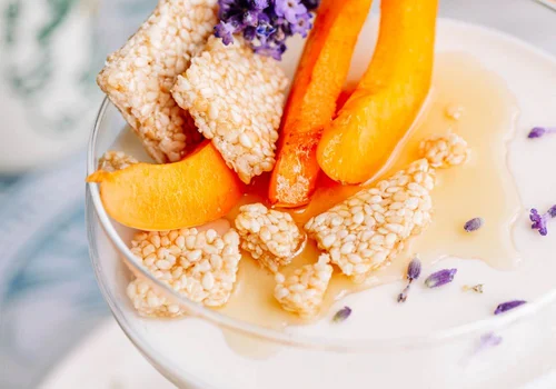 Miodowa panna cotta
