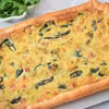 Tarta na francuskim cieście z porami