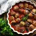 Pieczone arabskie pulpety