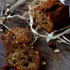 Chlebek bananowy z bakaliami