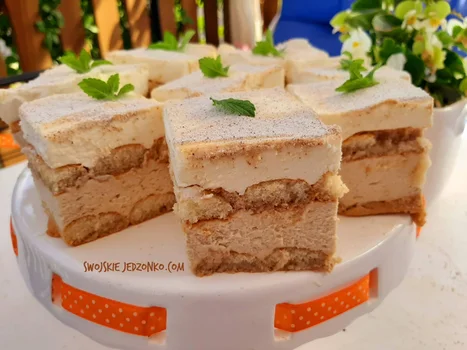 Szybkie ciasto Cappuccino bez pieczenia