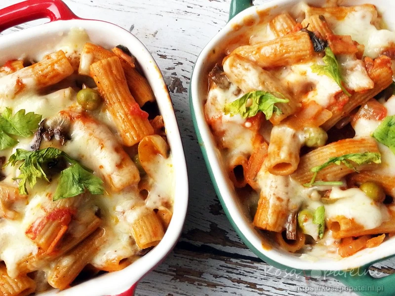 Rigatoni al forno – zapiekanka po włosku