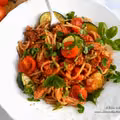 Spaghetti bolognese z cukinią