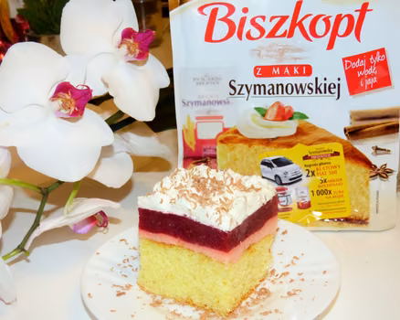 Ciasto „Kuszące orzeźwienie ”
