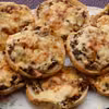 Zapiekanki z szynką i pieczarkami