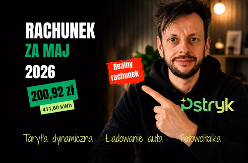PSTRYK monitoring #2: Maj 2026 - 200,92 zł w miesiącu, w którym wszystko robiłem „źle"