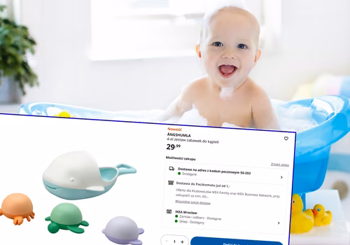 Kąpiel pełna śmiechu i… przygód! Ten zestaw zabawek z IKEA za 29,99 zł to hit każdego wieczoru!