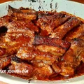 Żeberka pieczone w ketchupie
