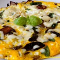 Omlet z grzybami i mozzarellą - 294 kcal