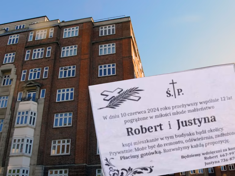 Uwaga na fałszywe “nekrologi” na klatkach schodowych! Ta branża przekroczyła kolejną granicę...