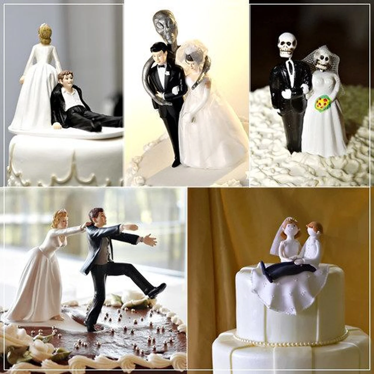 Figurki na tort ślubny
