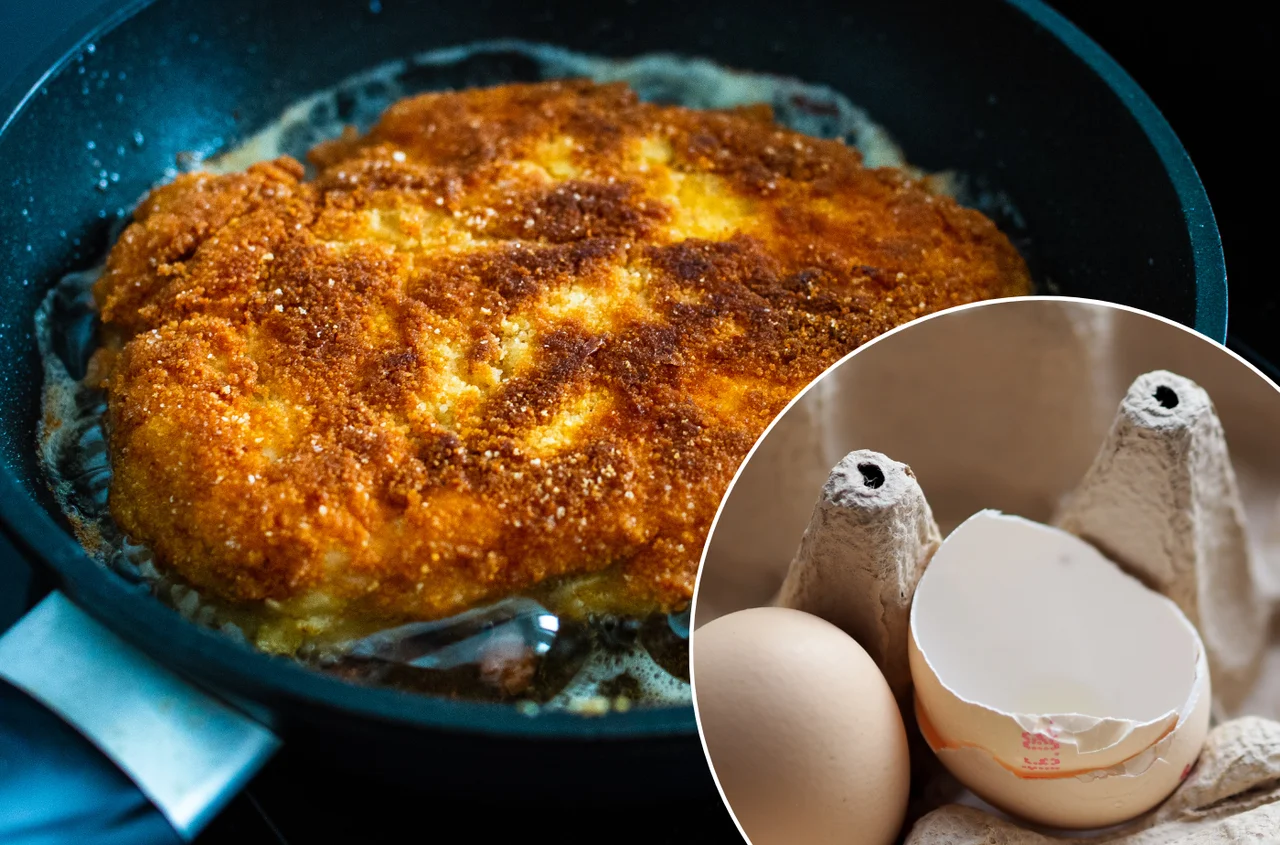 Wrzuć skorupkę jajka na patelnię obok kotleta! Różnicę zauważysz już przy pierwszym smażeniu