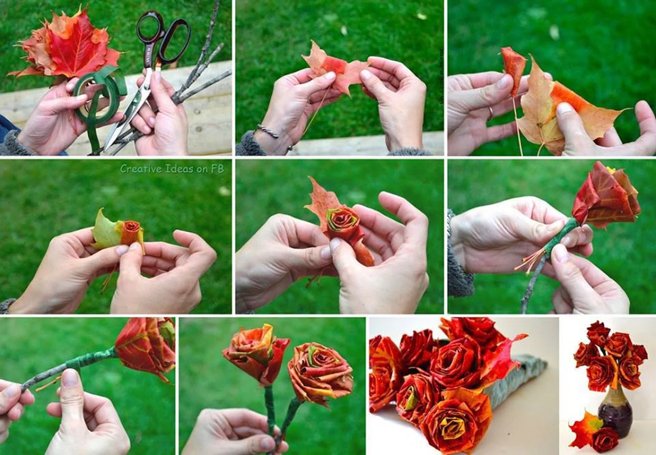 Piękne jesienne róże :)