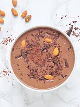Bananowe smoothie bowl a la nutella