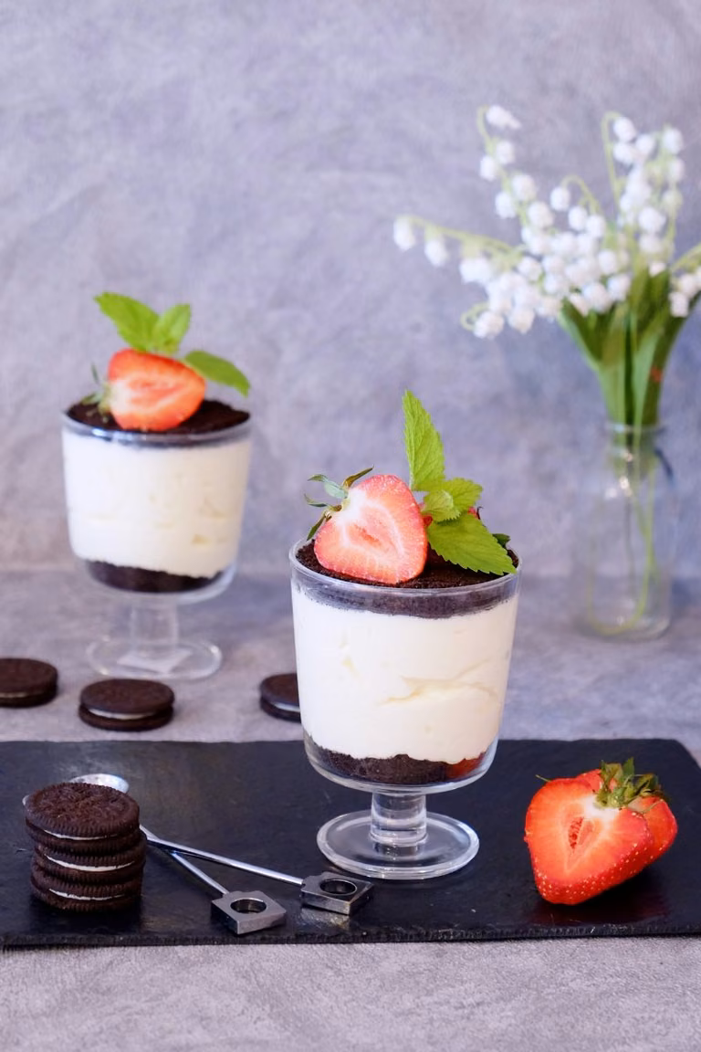 Deser z ciasteczkami Oreo