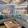 DIY- stolik z drewna