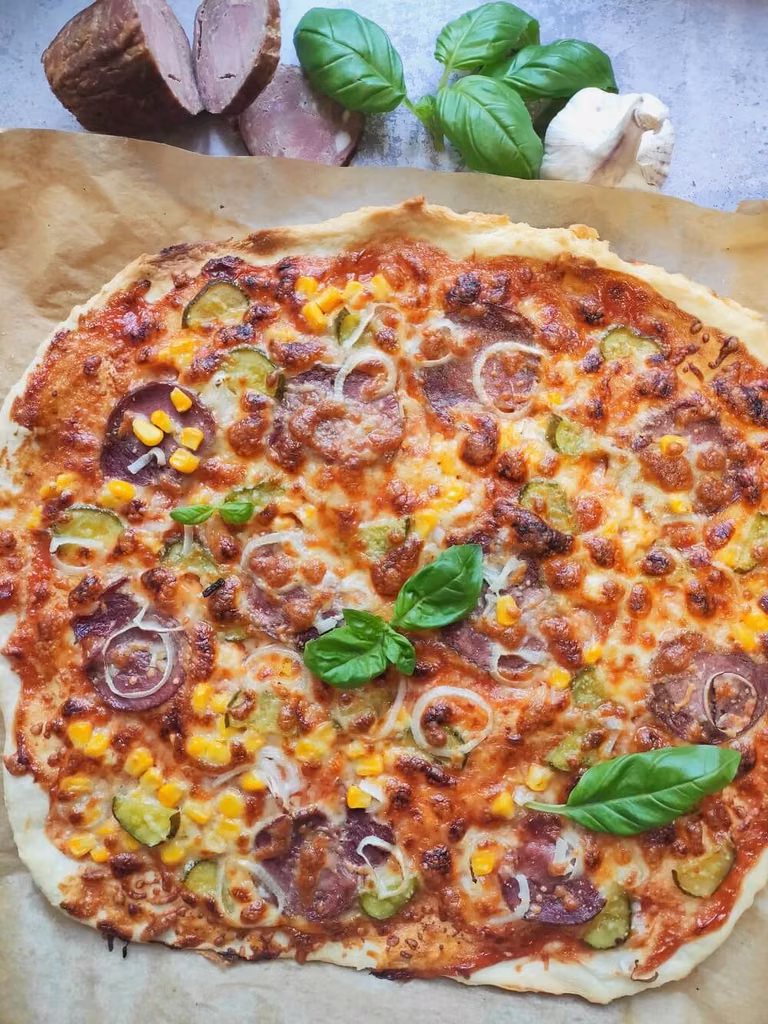 Pizza na świeżych drożdżach