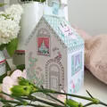 Domek z papieru – pudełko na prezent - 3 kolory/2 rozmiary