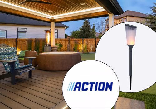 Ta niepozorna solarna lampka z Action za 6 zł zrobi wielki efekt! Tańczący płomień podkręci klimat w ogrodzie