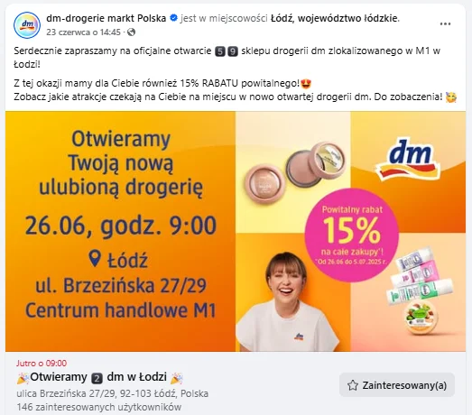 Zdjęcie Nowa sieć kosmetyczna rozdaje darmowe kosmetyki! Konkurent Rossmanna otwiera kolejny sklep i kusi rabatami #1