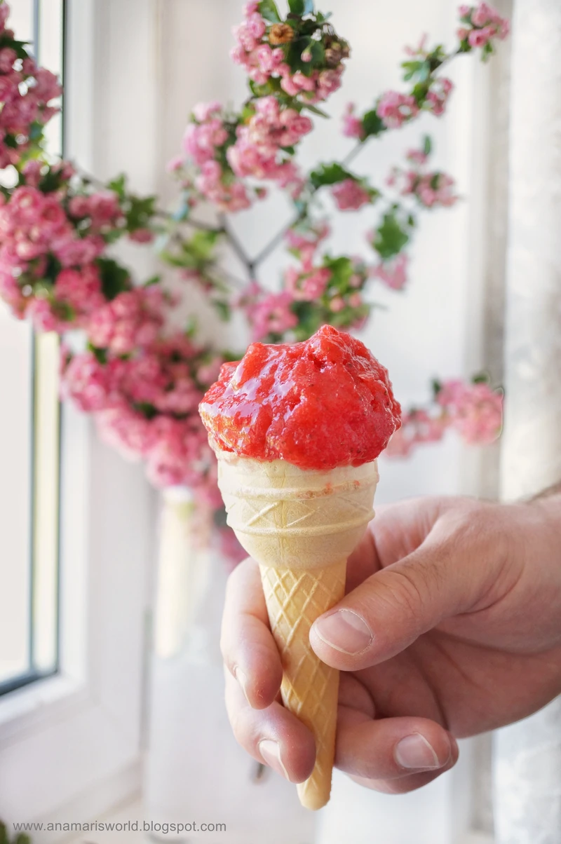Sorbet truskawkowy
