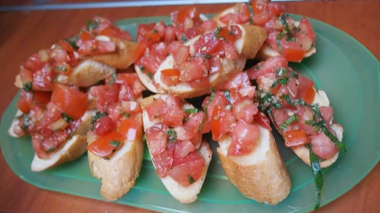 BRUSCHETTA-włoska przekąska