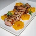 Kaczka w pomarańczach