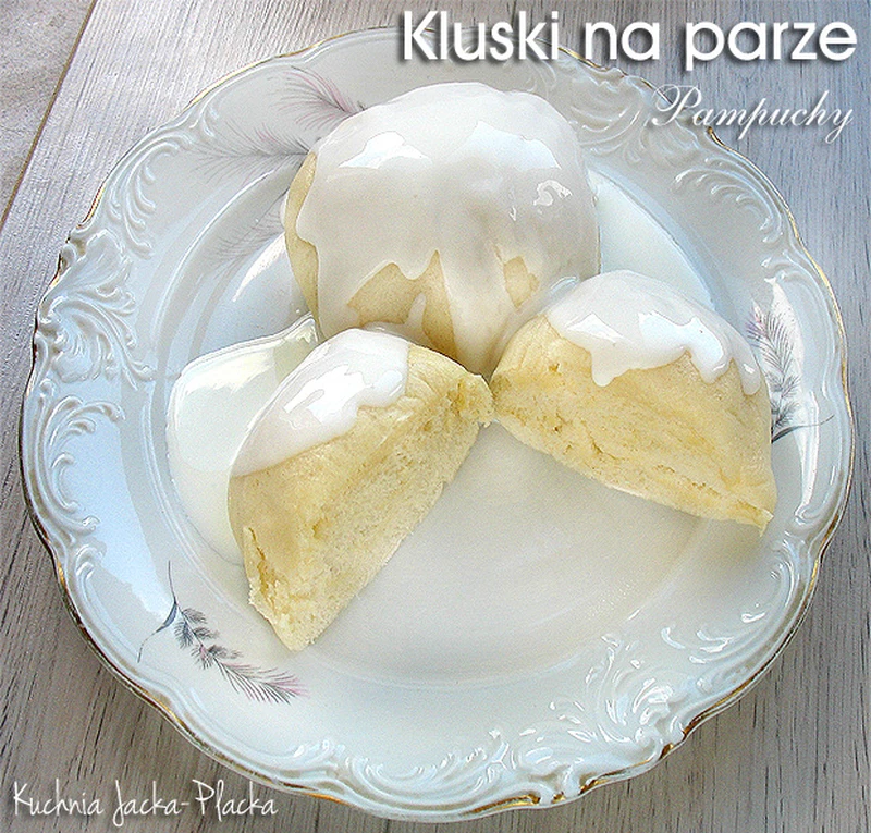 Kluski na parze - Pampuchy