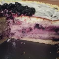 Sernik z borówkami