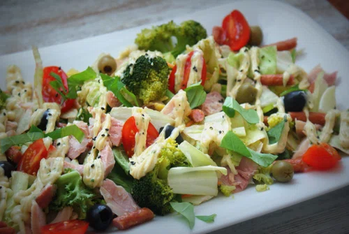 Sałatka cezar - po mojemu