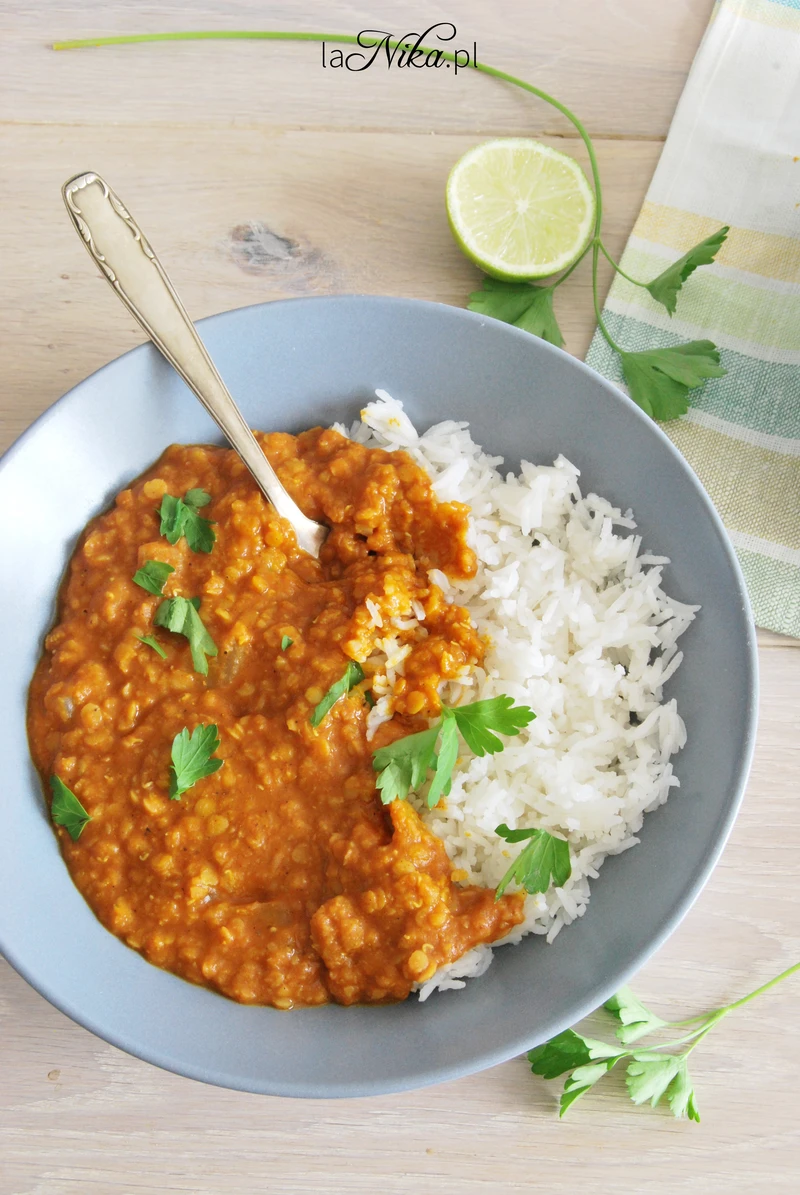 Curry z soczewicą