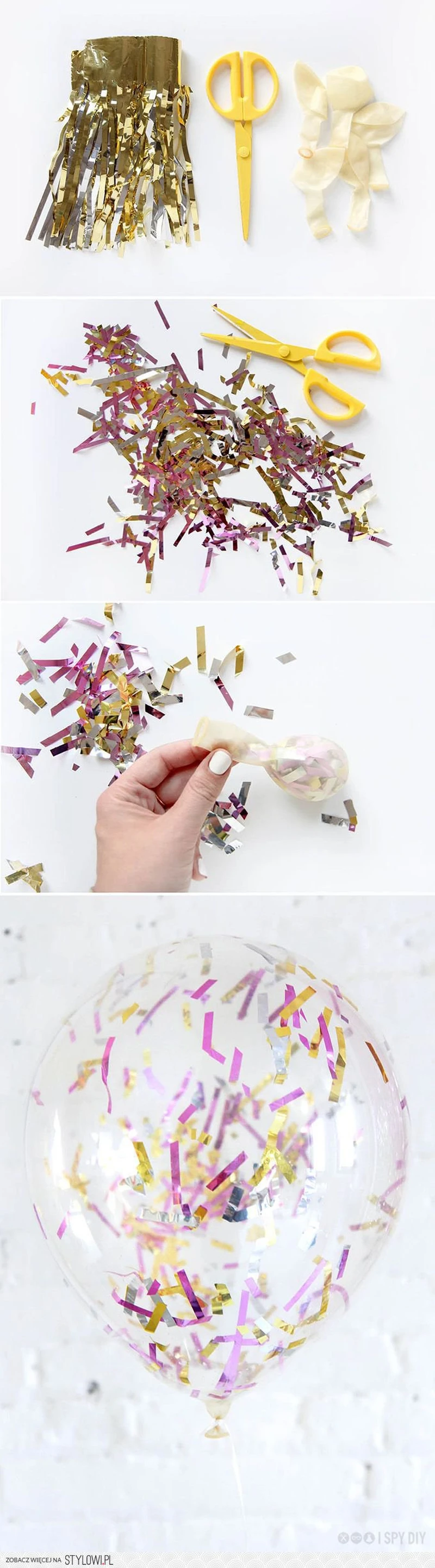 Dekoracja na imprezę DIY