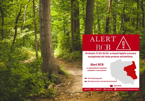 Ważna informacja dla mieszkańców wschodniej Polski! RCB apeluje o ostrożność!