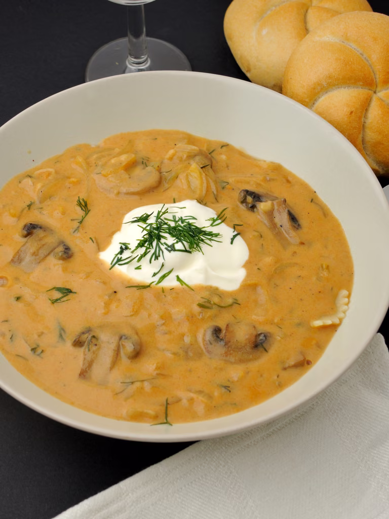 Węgierska Zupa Grzybowa