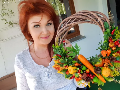 Wianki jesienne na drzwi (dużo zdjęć)
