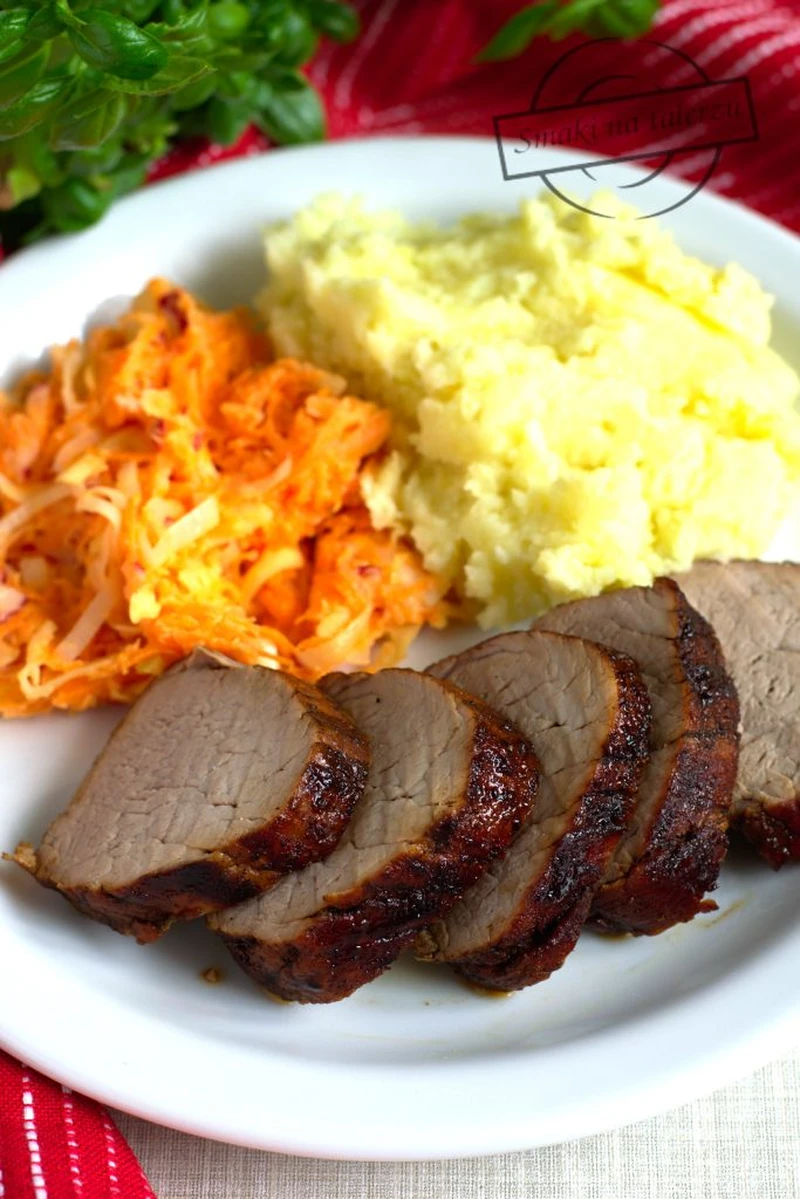 Polędwiczka wieprzowa w glazurze balsamicznej