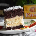 Ciasto kokosowo - chałwowe
