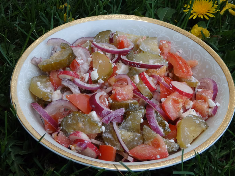 Sałatka grillowa