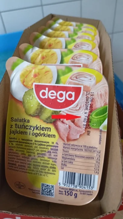 Zdjęcie Partia sałatki z tuńczykiem wycofana z obrotu! Stwierdzono obecność bakterii #1