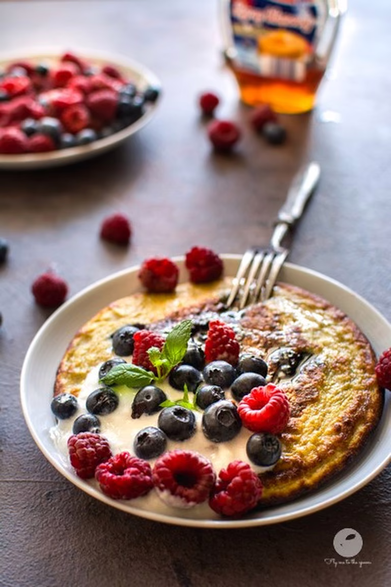 Najprostszy omlet bananowo owsiany