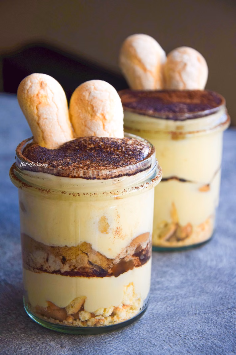 Tiramisu w słoiczku w lżejszej wersji