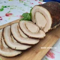 Schab pieczony w boczku