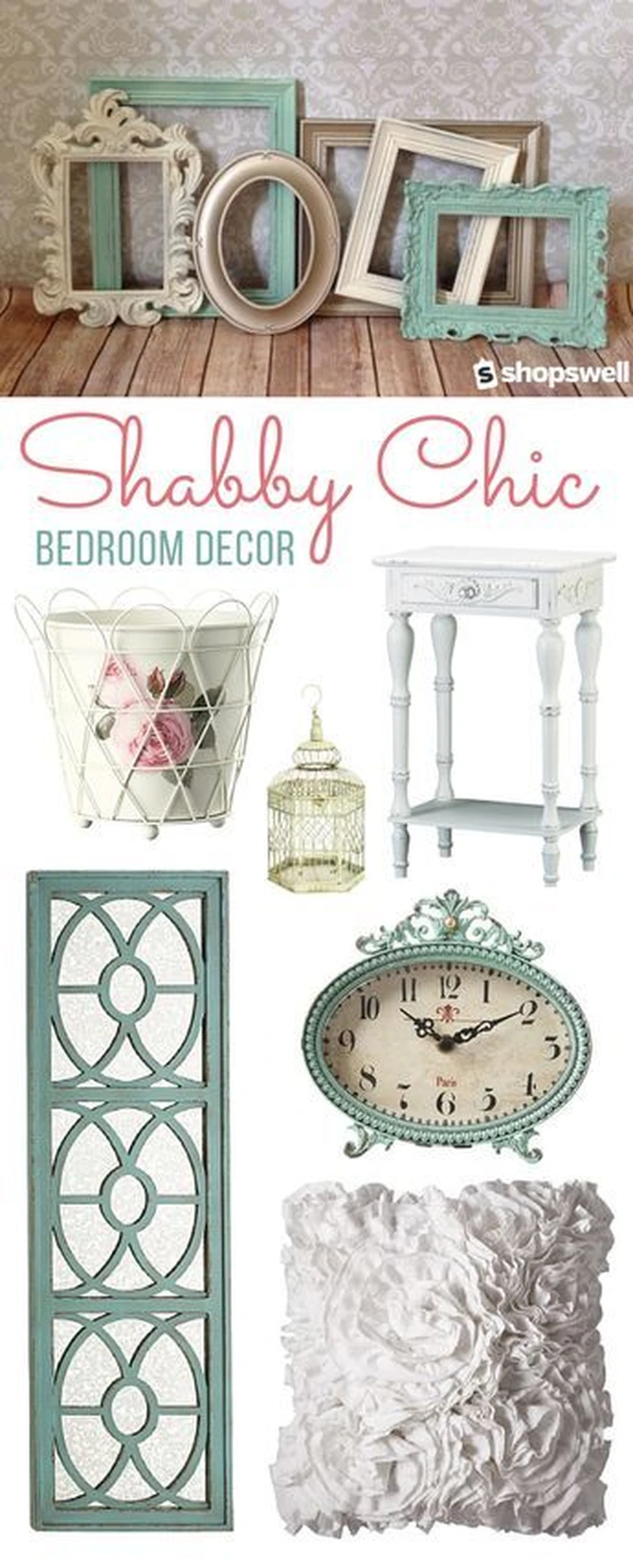 Dodatki w stylu shabby chic