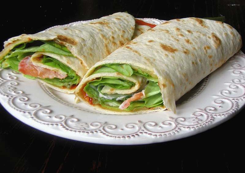 Tortilla z warzywami